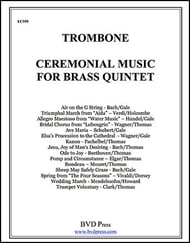 CEREMONIAL MUSIC BRASS QUINTET -TRBONE P.O.D. cover